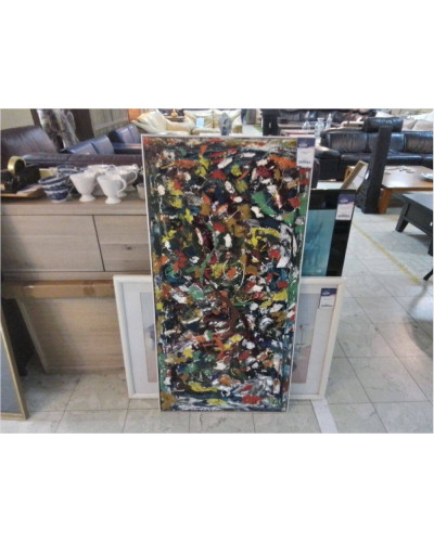 HUILE SUR TOILE ART ABSTRAIT