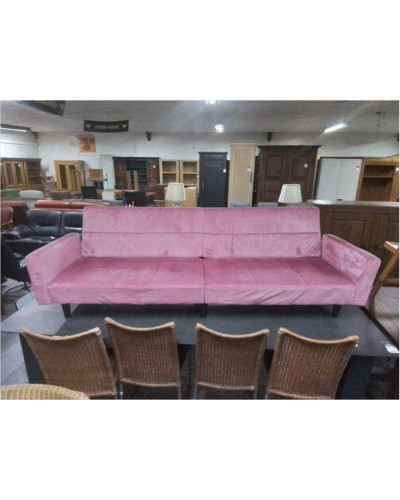 CLIC CLAC TISSU ROSE