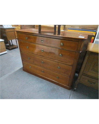 COMMODE 4 TIROIRS MERISIER...