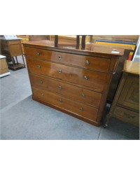 COMMODE 4 TIROIRS MERISIER MASSIF