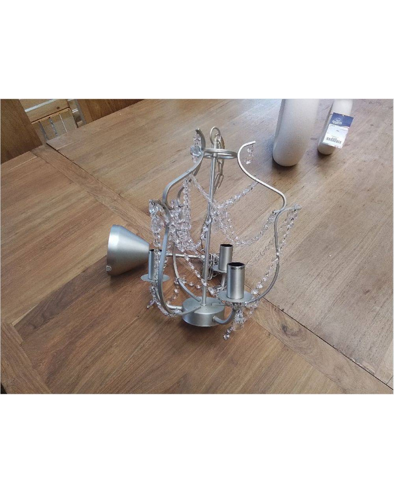 SUSPENSION A BRELOQUES 3 LAMPES