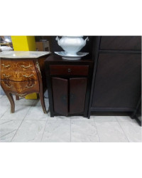 MEUBLE D’APPOINT ASIATIQUE 1 TIROIR 2 PORTES 