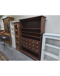 MEUBLE DE METIER EN TECK 18 TIROIRS