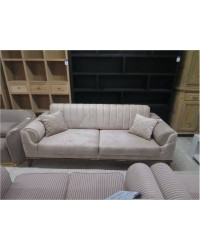 DIVAN 3 PLACES TISSU BEIGE 