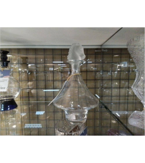 CARAFE CRISTAL BOUCHON TÊTE...
