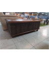 TABLE BASSE COFFRE BOIS EXOTIQUE MASSIF
