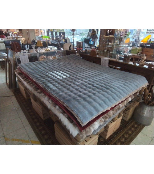 TAPIS ASPEN ARGENTÉ 160X230...