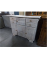 BUFFET BAS STYLE MADO CERUSE 120X50X96