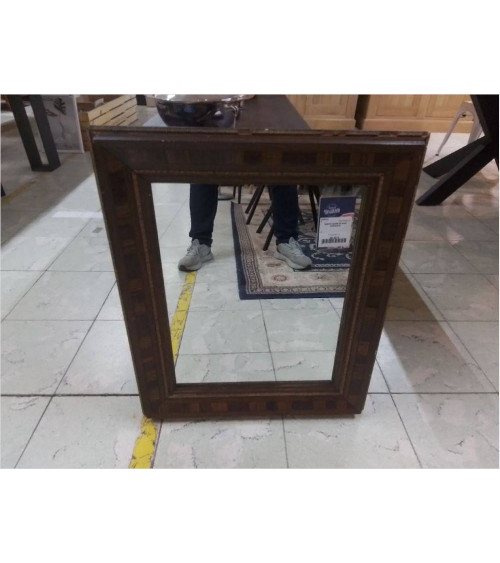 MIROIR CADRE EN BOIS MARQUETE