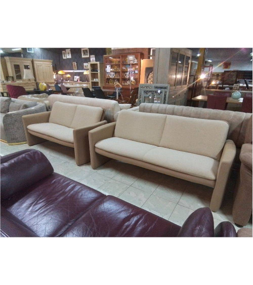 SALON 3+2  TISSU BEIGE 