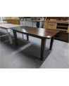 TABLE BOIS EXOTIQUE FONCE