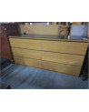 COMMODE 6 TIROIRS MALM COLORIS BOIS CLAIR