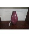 VASE METAL MAUVE 26CM