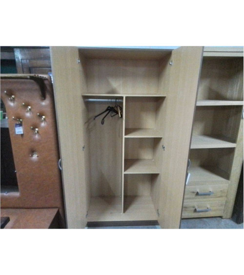 ARMOIRE PENDERIE 2 PORTES 91X55X197