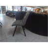 CHAISE LIZZY TISSU GRIS CLAIR 9225-4