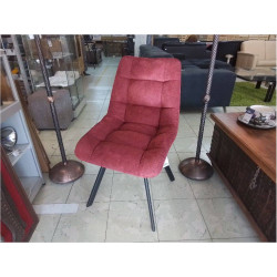 CHAISE LIZZY TISSU ROUGE