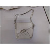 SAC A MAIN DELVAUX CUIR BLANC EN L’ÉTAT 