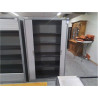 ARMOIRE DE BUREAU METALLIQUE 2 PORTES SANS CLE