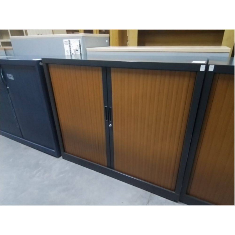 ARMOIRE DE BUREAU BASSE METALLIQUE SANS CLE