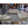 SALON 3+2+1 TISSU LIGNE BEIGE 897