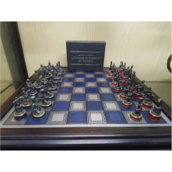 JEU D\'ECHEC FRANKLIN MINT LA BATAILLE DE WATERLOO