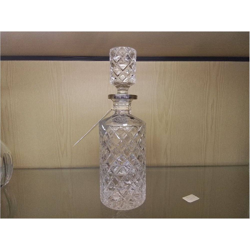 CARAFE EN CRISTAL TAILLE BOHEME 29CM
