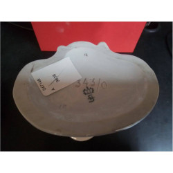 BOUGEOIR PORCELAINE DECOR ANGELOT 17CM