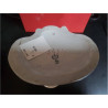 BOUGEOIR PORCELAINE DECOR ANGELOT 17CM