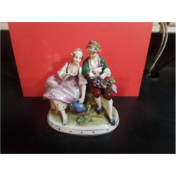 STATUETTE COUPLE EN...