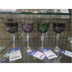 VERRE A PIED CRISTAL TAILLE...