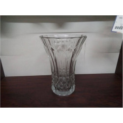 VASE VERRE TAILLÉ 23 CM