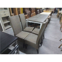 SERIE DE 4 CHAISES LOOM