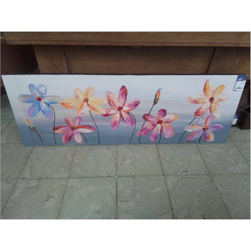 PEINTURE SUR TOILE FLEURS