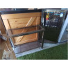 CONSOLE & MIROIR VINTAGE CHROME
