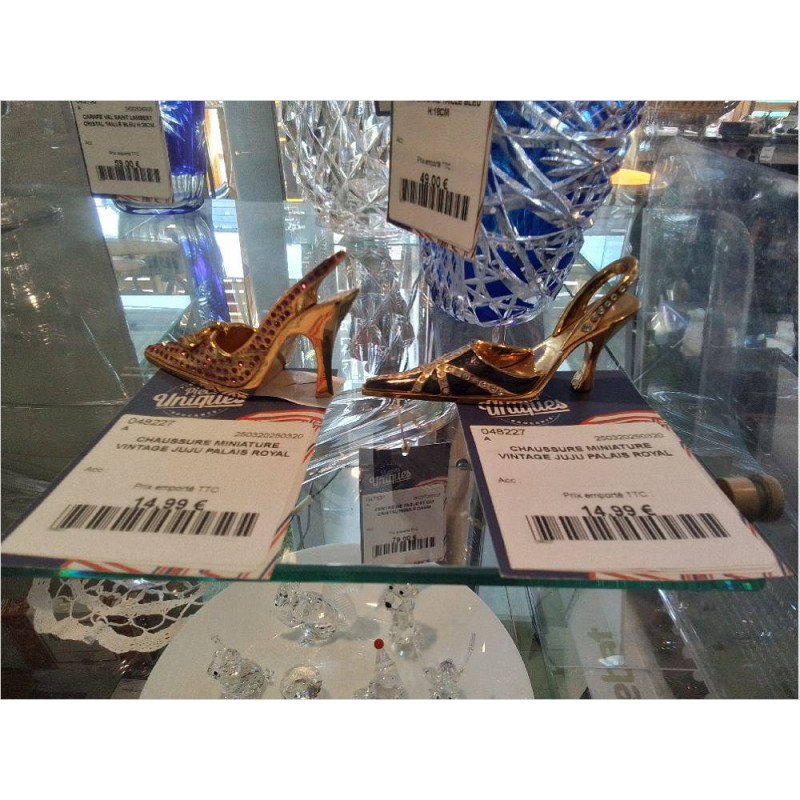 CHAUSSURE MINIATURE VINTAGE JUJU PALAIS ROYAL