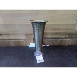VASE METAL DORE