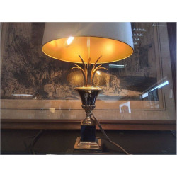LAMPE DE SALON STYLE MAISON CHARLES HOLLYWOOD REGENCY 57CM