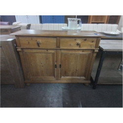 BUFFET BAS EN PIN 2 PORTES...