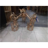 SUSPENSION FER FORGE CREME 