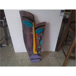 DÉCORATION MURALE EN BOIS