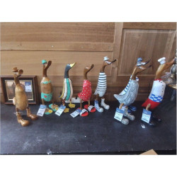 CANARD EN BOIS PEINT GM LA...