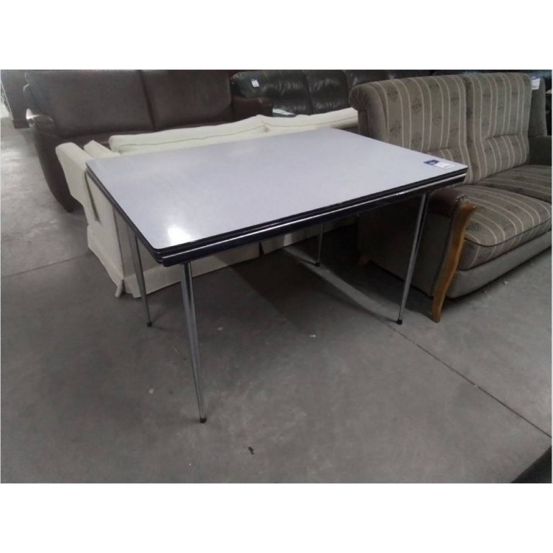 TABLE DE CUISINE + ALLONGES FORMICA