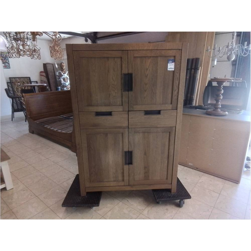 MEUBLE BAR MODERNE 4 PORTES 2 TIROIRS