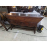 TABLE PÉTRIN ANCIEN 2 TIROIRS