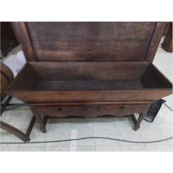 TABLE PÉTRIN ANCIEN 2 TIROIRS