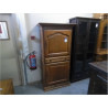ARMOIRE CHÊNE MASSIF 2 PORTES 1 TIROIR