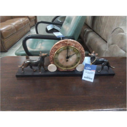HORLOGE DE CHEMINÉE MARBRE...