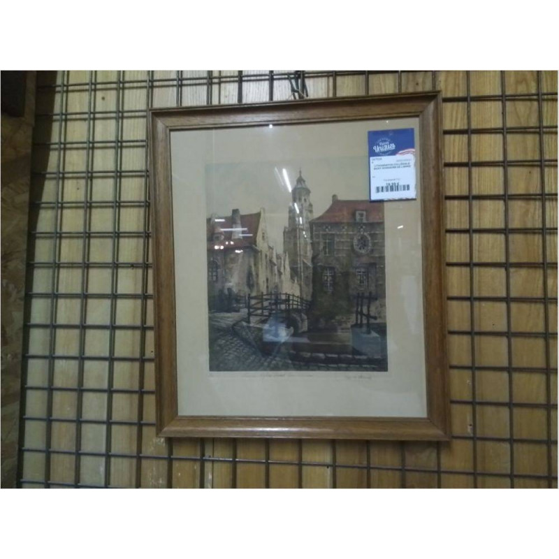 LITHOGRAPHIE COLLÉGIALE SAINT GOMMAIRE DE LIERRE