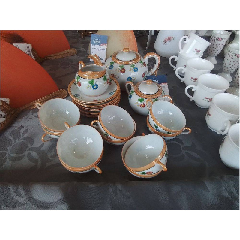 SERVICE A CAFE ASIATIQUE 6 PERSONNES