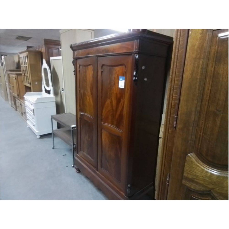 ARMOIRE 2 PORTES EN NOYER